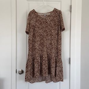 A New Day (sold at Target) cheetah dress!